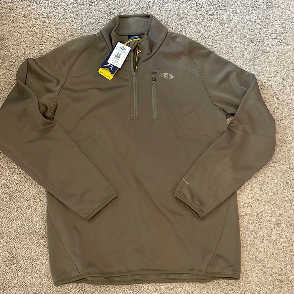 Mens Aftco 1/4 zip